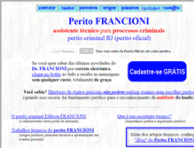 Tablet Screenshot of perito-francioni.com.br